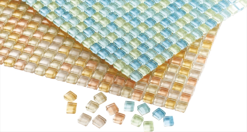 ガラスモザイク スプリングトーン3