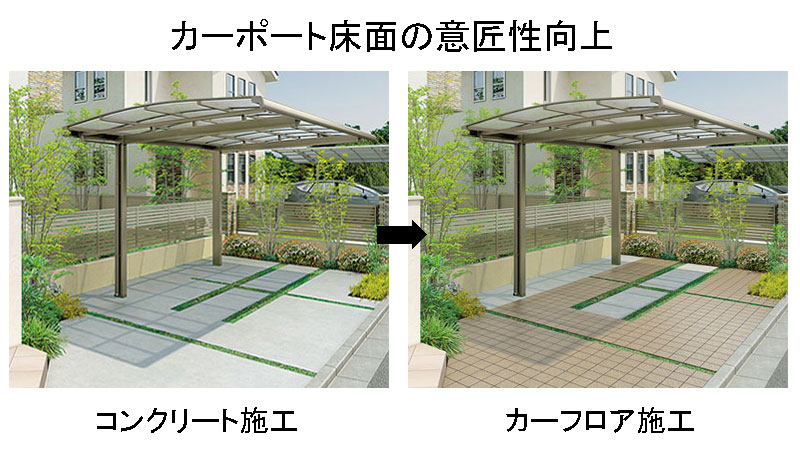 カースペース用タイル カーフロア8
