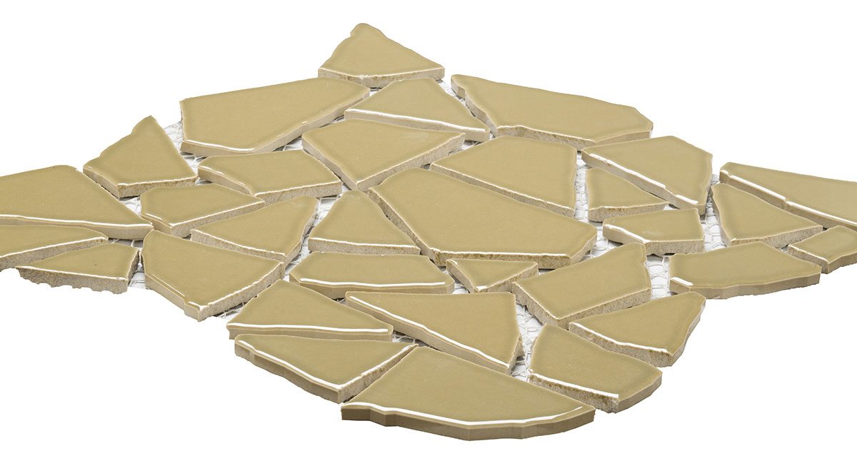 クラッシュタイル施釉2