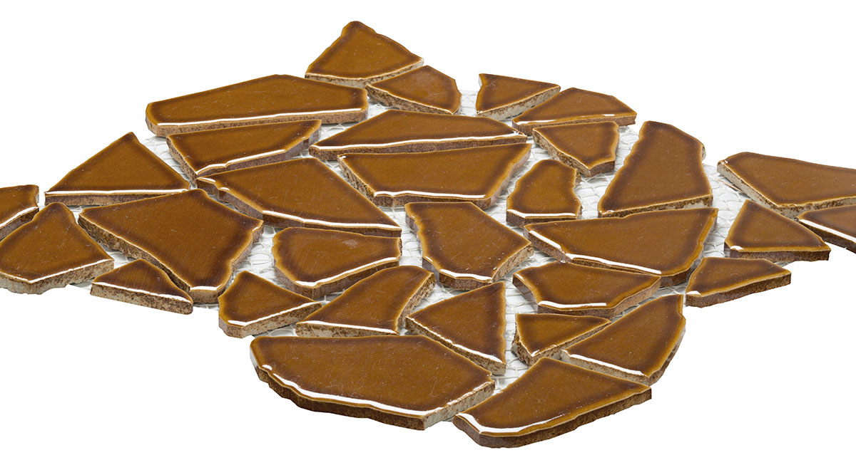 クラッシュタイル施釉2