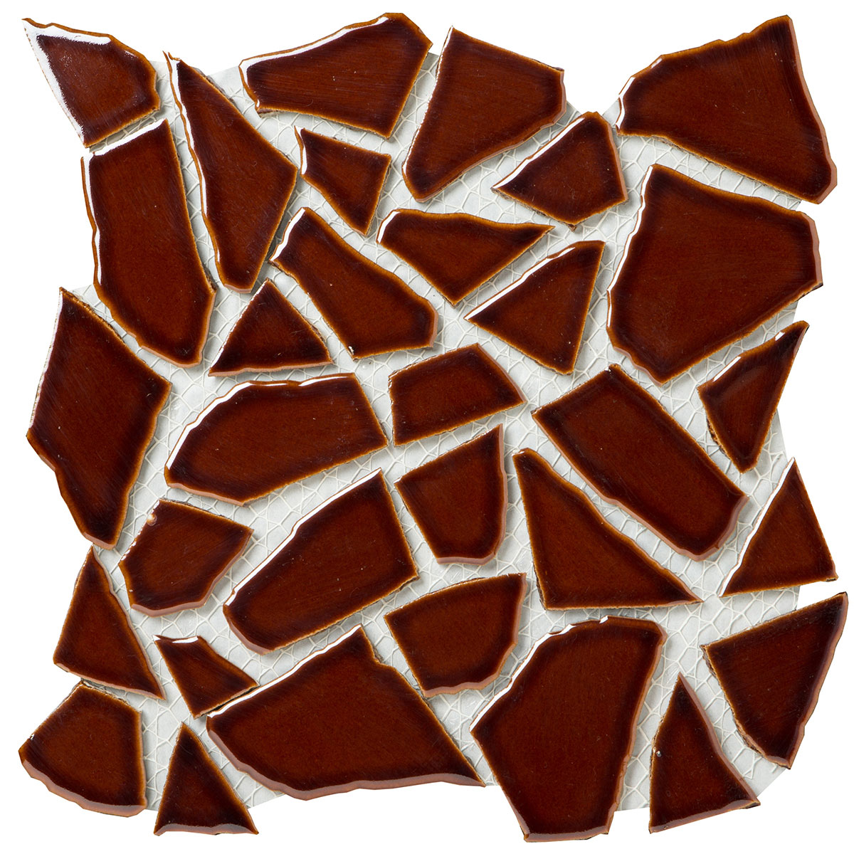 クラッシュタイル施釉