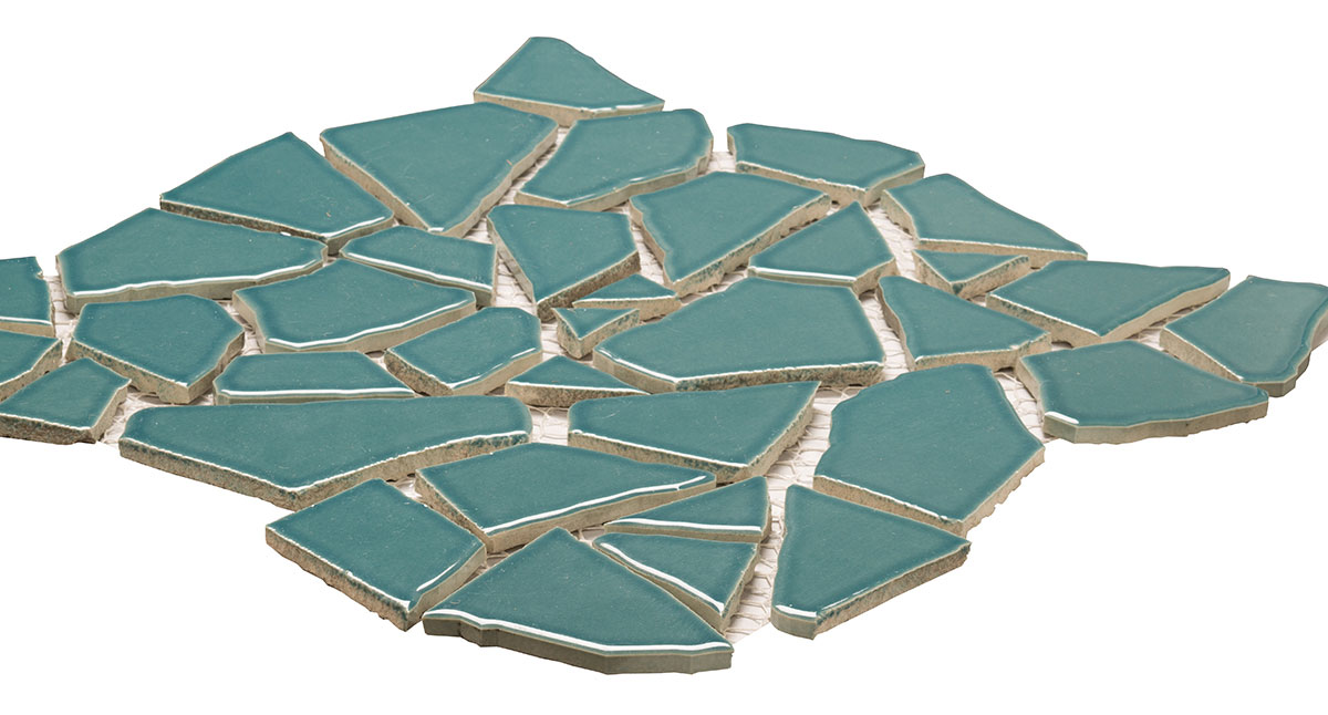 クラッシュタイル施釉2