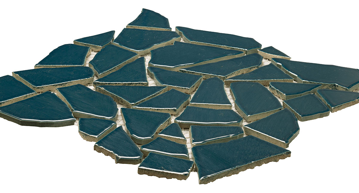 クラッシュタイル施釉2