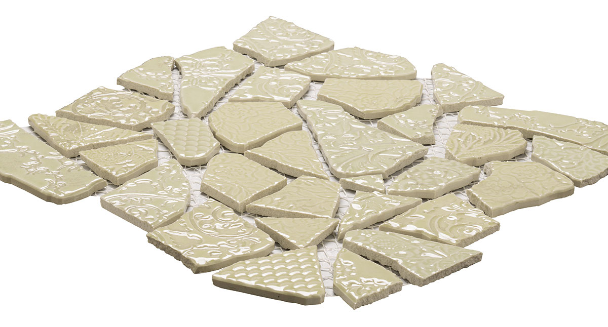 クラッシュタイル施釉2