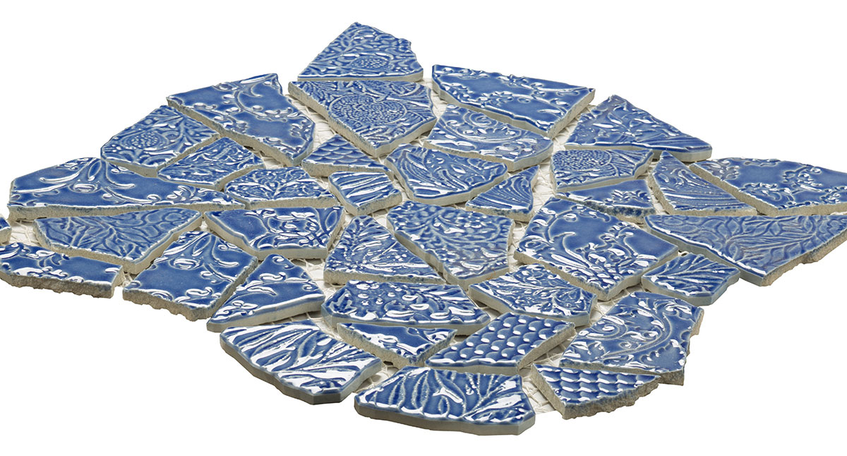 クラッシュタイル施釉2