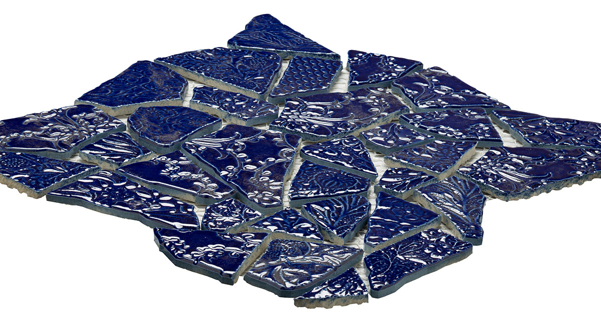 クラッシュタイル施釉2