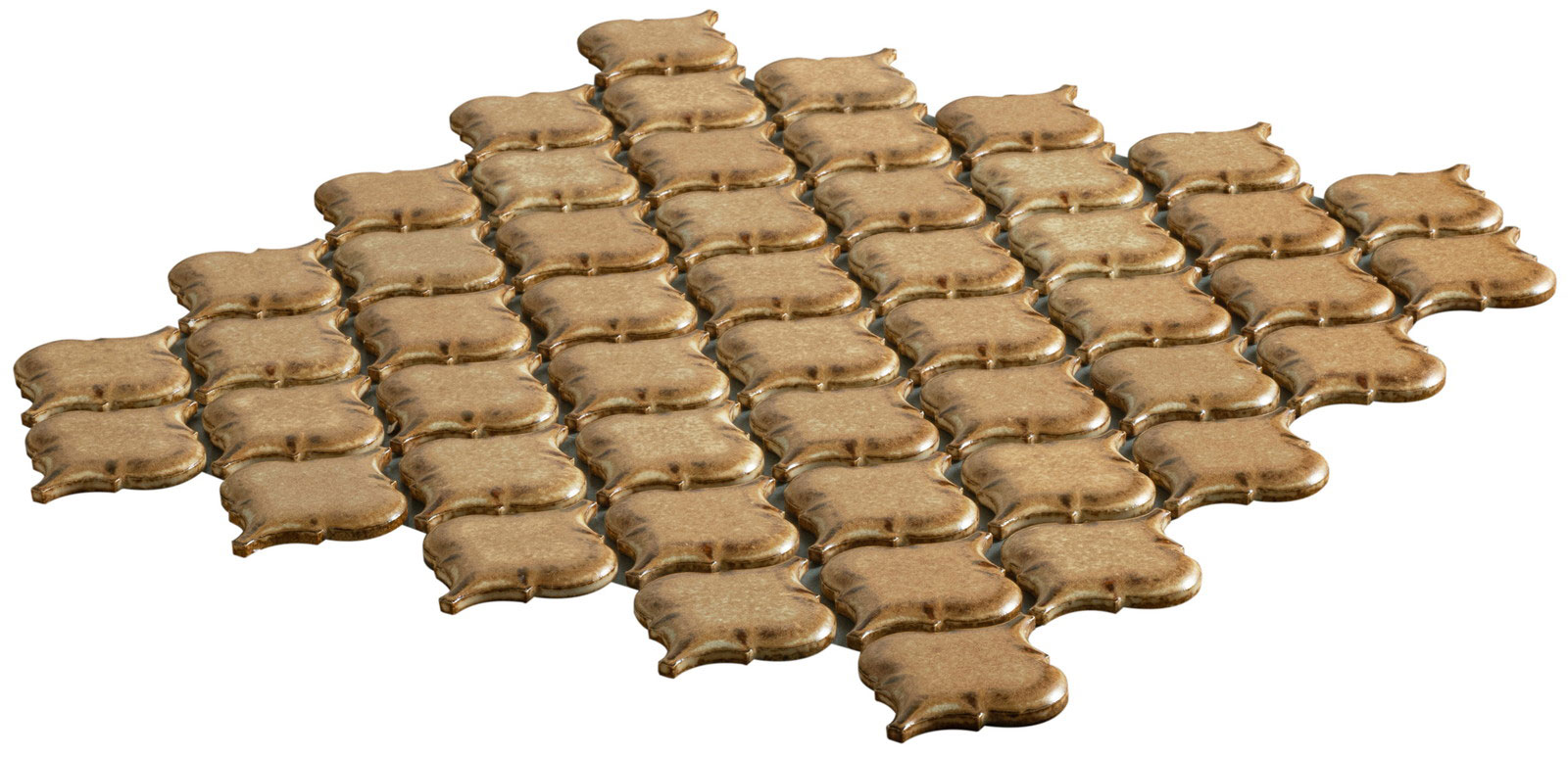 ランタンモザイクタイル施釉2