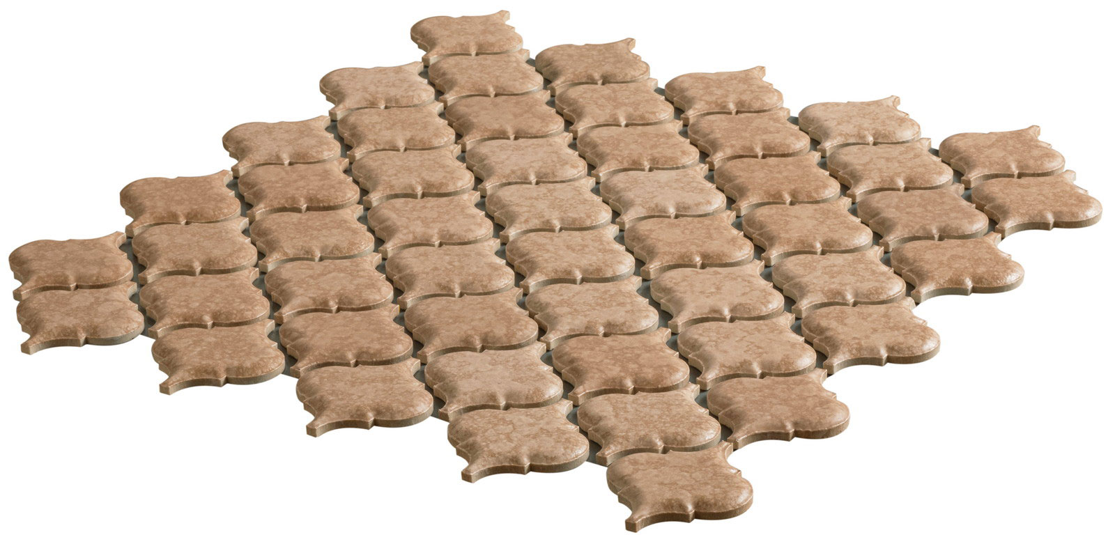 ランタンモザイクタイル施釉2