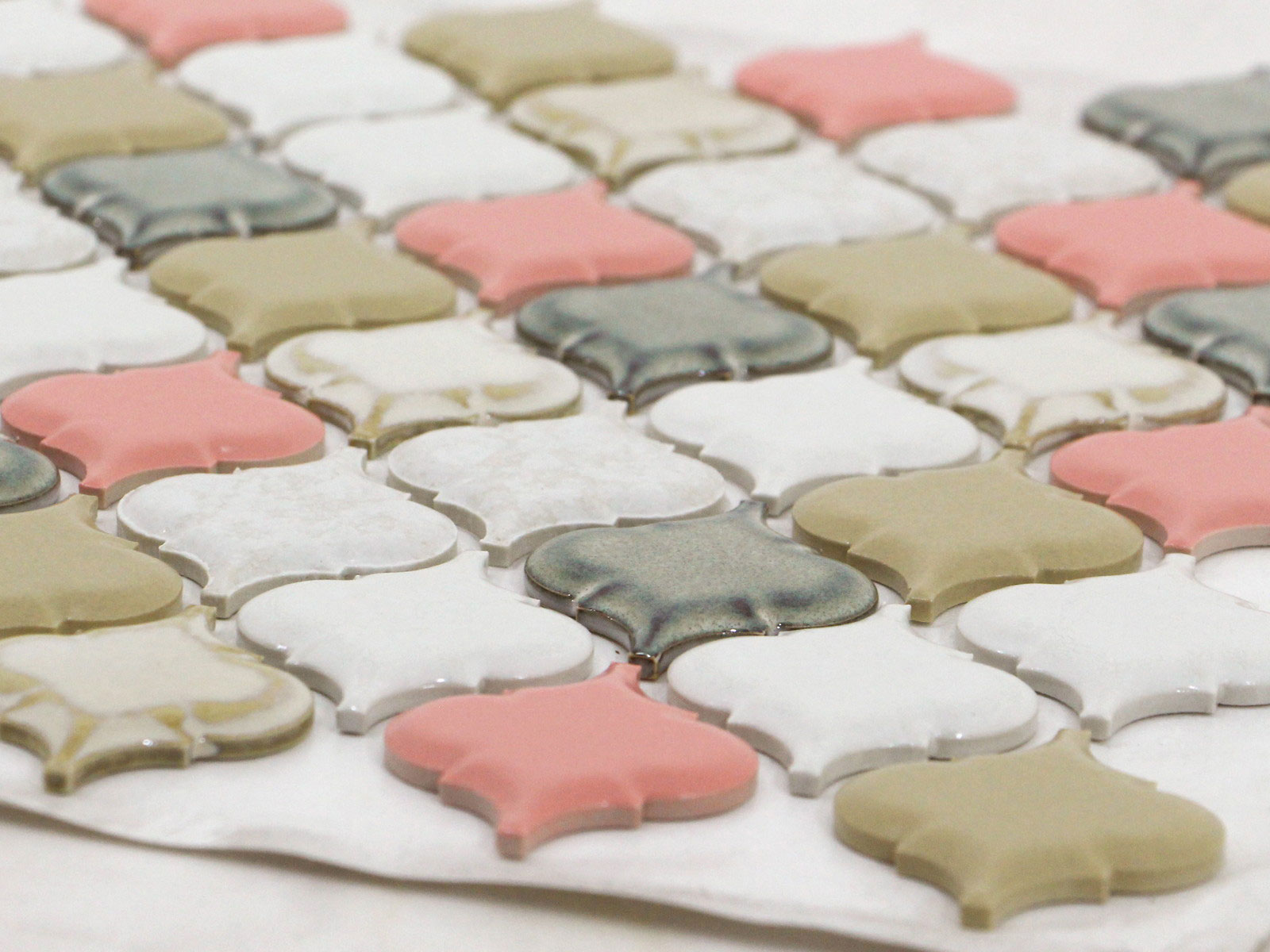 ランタンモザイクタイル施釉2