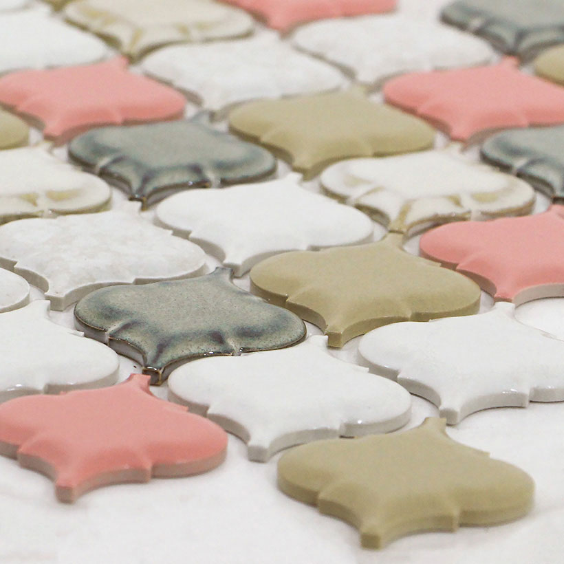 ランタンモザイクタイル施釉3