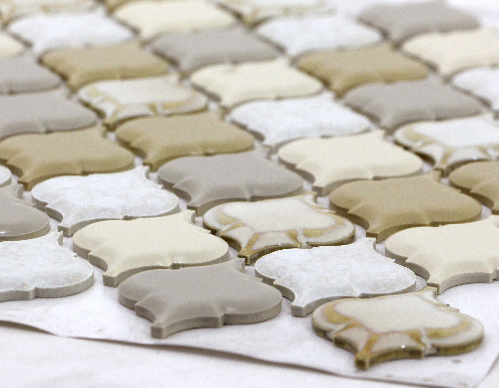 ランタンモザイクタイル施釉2