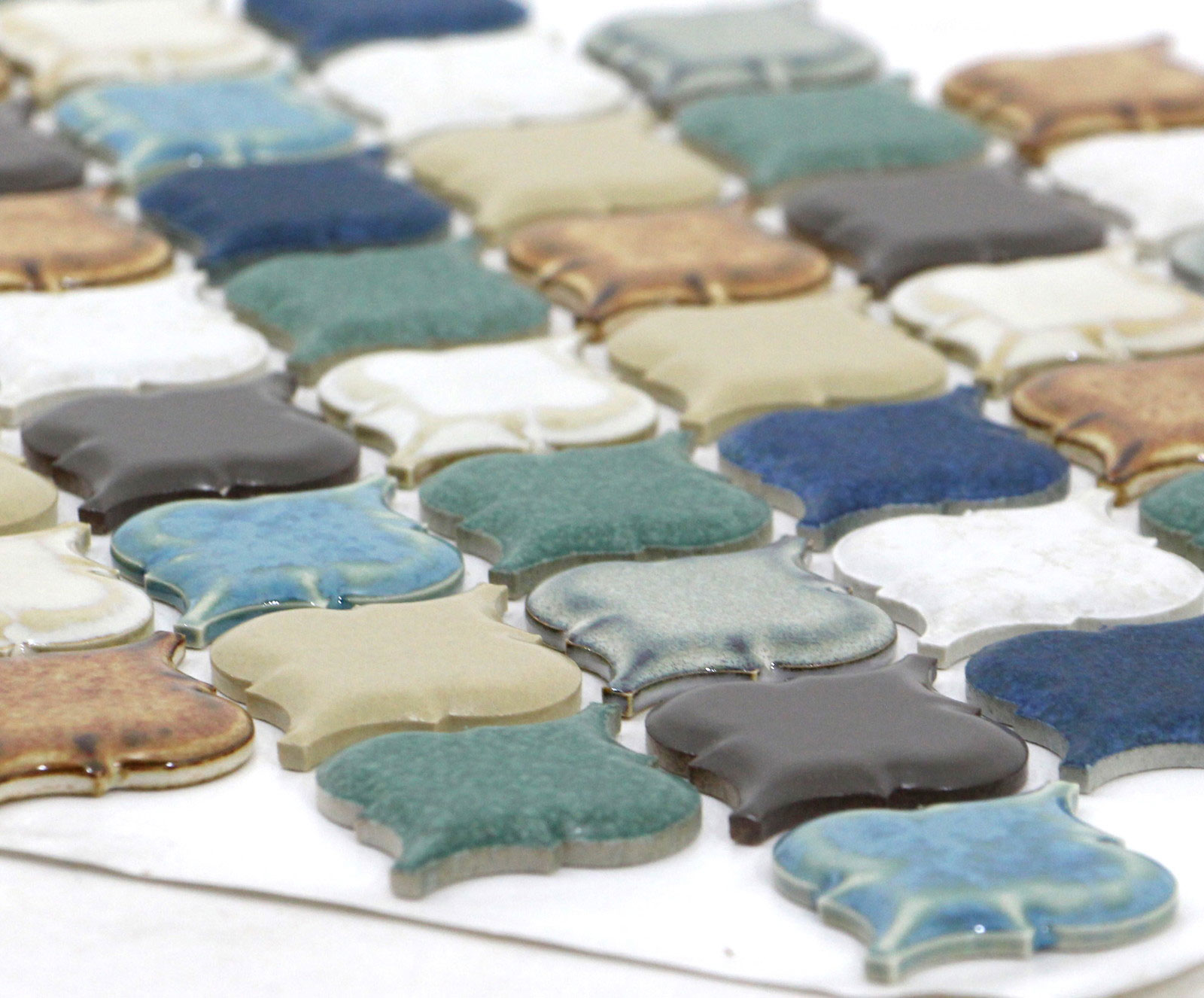 ランタンモザイクタイル施釉2