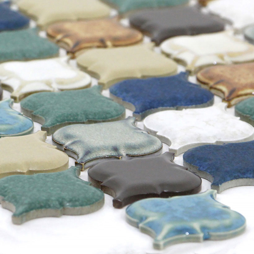 ランタンモザイクタイル施釉3