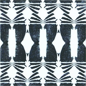 ウォッシュド パターン タイル ルビン