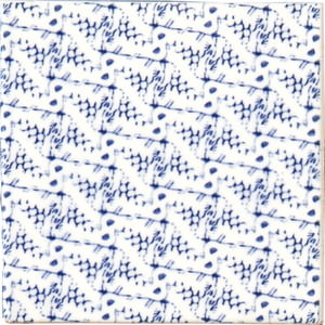 ウォッシュド パターン タイル