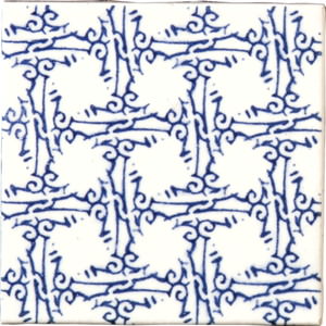 ウォッシュド パターン タイル